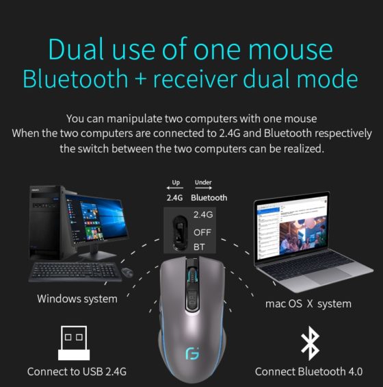 Bluetooth Gaming Mouse- GADGET 36 - Image 11