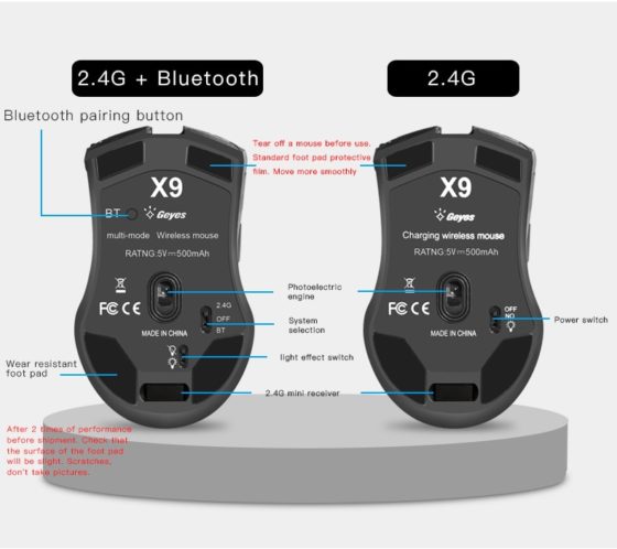 Bluetooth Gaming Mouse- GADGET 36 - Image 8