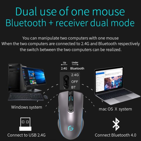 Bluetooth Gaming Mouse- GADGET 36 - Image 5